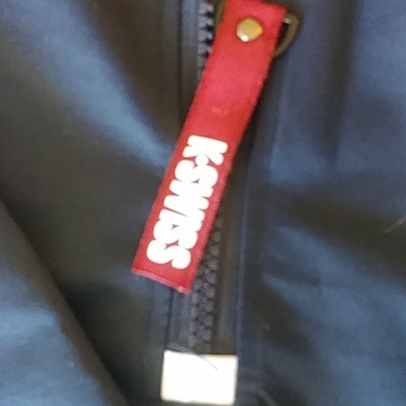 K-SWISS MY BLOCK WATER RESISTANT WINDBREAKER NWT - Picture 5 of 13